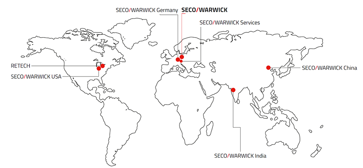 Seco/Warwick - Locate your local contact by product team or location.