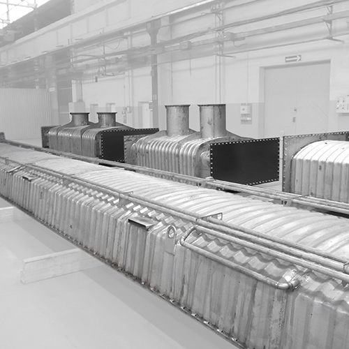 Aluminum Coil Annealing Furnace using High Convection Vortex® Jet Airflow