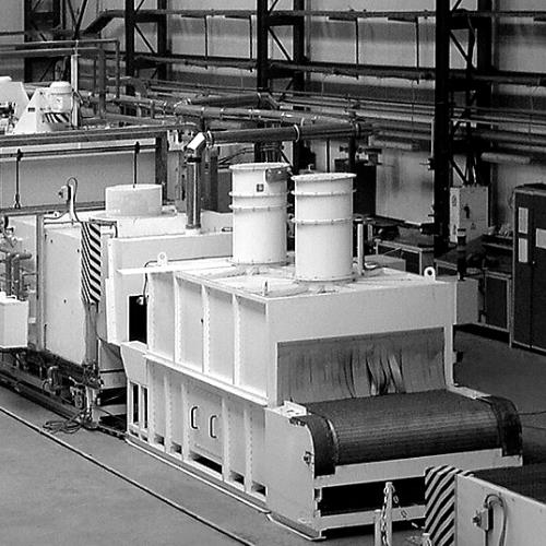 Aluminum Coil Annealing Furnace using High Convection Vortex® Jet Airflow